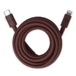 fresh 'n rebel usb-c apple lightning oplaadkabel - bordeaux