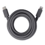 fresh 'n rebel usb-c apple lightning oplaadkabel - grijs