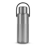 sagaform theo thermosfles recycled 1 liter - zilver