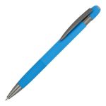aluminium balpen toulouse softtouch - blauw