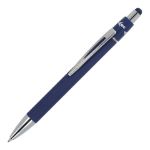 spinner balpen aluminium - blauw