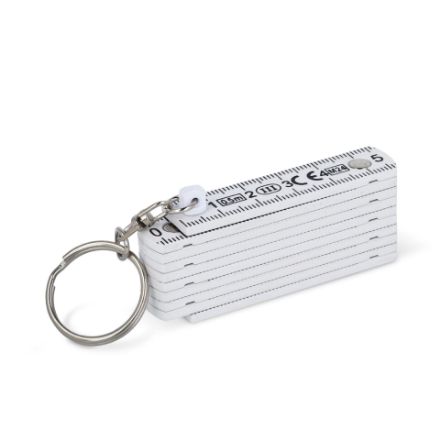 gekalibreerde duimstok sleutelhanger 0,5m