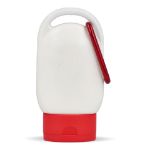 zonnebrandlotion met haak spf30 recycled materiaal - rood