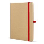 notitieboek kraftpapier a5 - rood