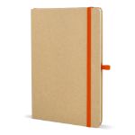 notitieboek kraftpapier a5 - oranje