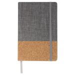 notitieboek r-pet kurk a5 - grijs