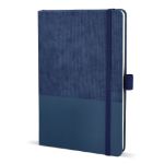 notitieboek thermo leather a5 - blauw