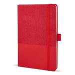 notitieboek thermo leather a5 - rood