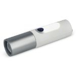 oplaadbare 10 w led-zaklamp met zoomfunctie 300 lm - wit