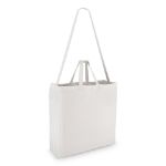 katoen tote oeko-tex® 40 x 13 x 44cm 220g/m2 - wit