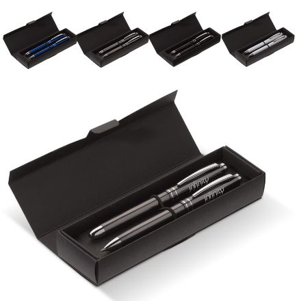 schrijfset two stripes metaal