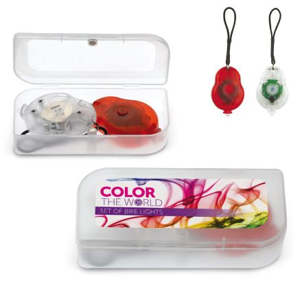 set van 2 fietslampjes