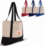 strandtas oeko-tex® katoen 280g/m2 42x10x30cm