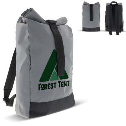 rugzak reflecterend met roltop