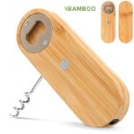 multifunctionele bamboe flesopener