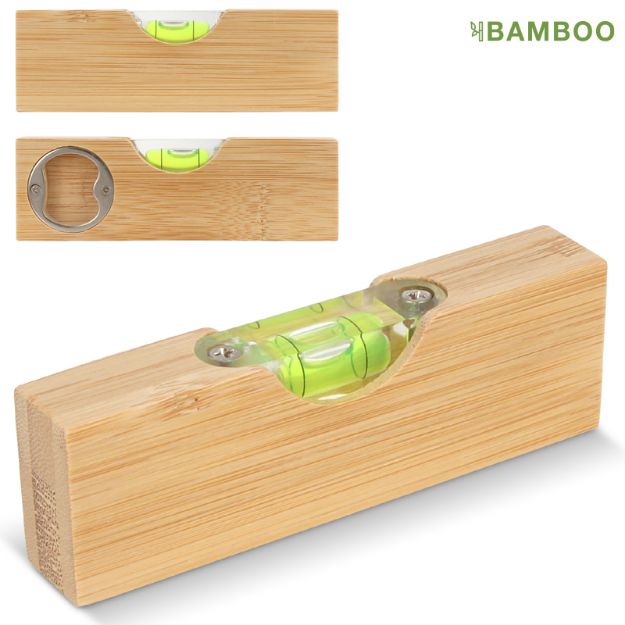 flesopener waterpas bamboe