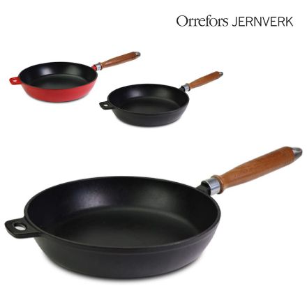orrefors jernverk koekenpan 26.5cm gietijzer