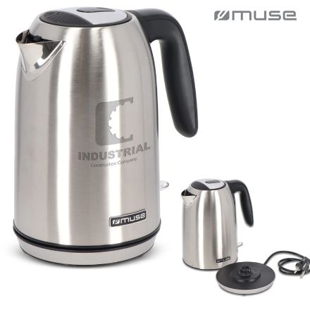 muse waterkoker roestvrij staal