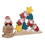 insideout fsc houten kerstman-balanceerspel