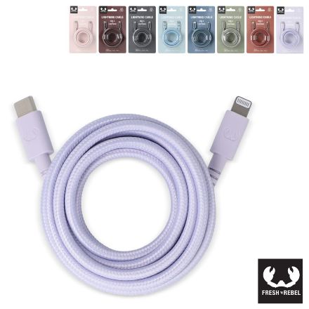 fresh 'n rebel usb-c apple lightning oplaadkabel