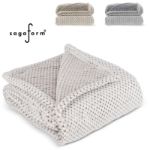 sagaform anni r-pet fleece deken