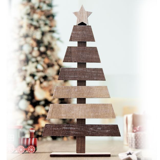 houten kerstboom
