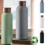 enkelwandige fles van recycled rvs 700 ml