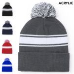 muts acryl met pom pom