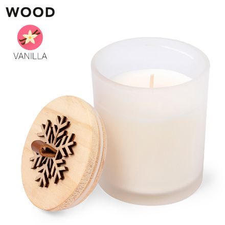 geurkaars met kerstmatief lilnax