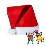 kinder kerstmuts flip