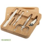 bamboe manicureset manoky
