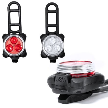 oplaadbare fietsverlichtingsset remko