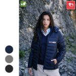 thc shield damesvest met capuchon maten: xs-xxl