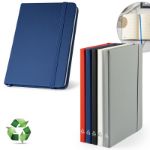 campus. a5 notitieblok met harde kaft in pu