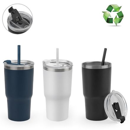 joyner m. compacte gerecycleerd rvs beker 600 ml