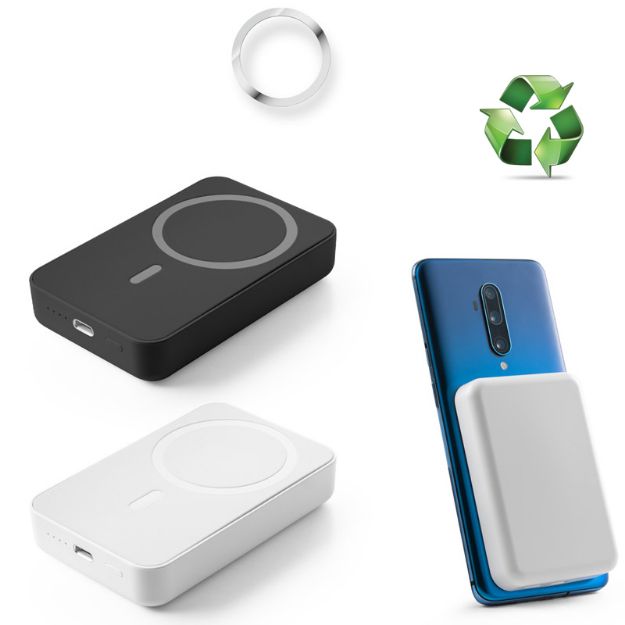 ampere 10.000 mah magnetische powerbank 100% rabs