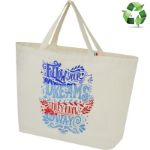 cannes 200 g/m2 gerecyclede draagtas voor winkelen