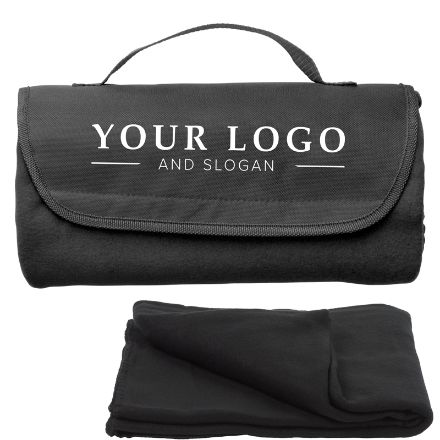 fleece deken (165 gr/m2) met draagband helga