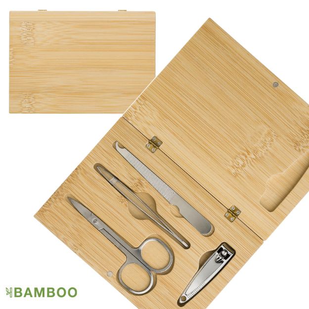 bamboe manicureset lydia