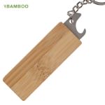 bamboe sleutelhanger flesopener klaus
