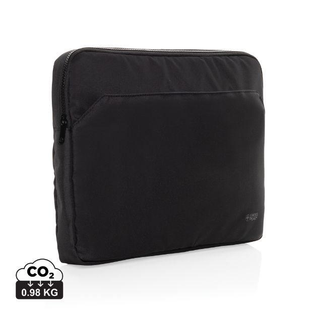 swiss peak aware&trade rpet essential laptopsleeve