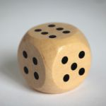 schima houten dobbelsteen 3 cm