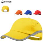 cap met reflecterende band 100% katoen