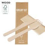 houten bestek set kumix