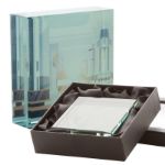 glazen trofee anik geschikt voor 3d gravering.