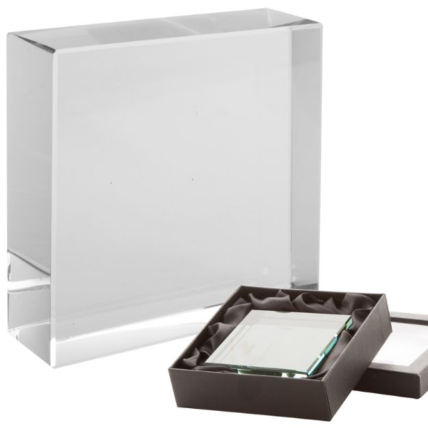 glazen trofee recco geschikt voor 3d gravering