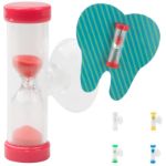 zandloper voor drie minuten.