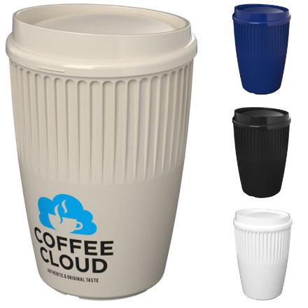 cirrus 350 ml beker met 360° deksel