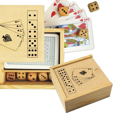 houten doos met spellenset myriam