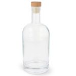 glazen waterfles 750 ml
